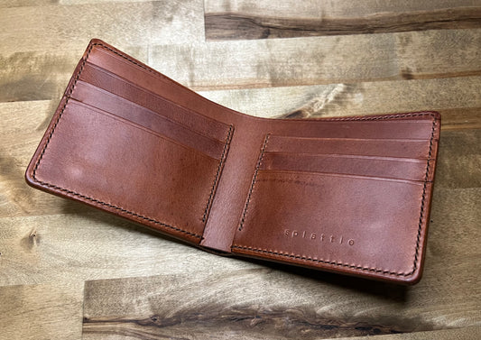 classic brown cash wallet